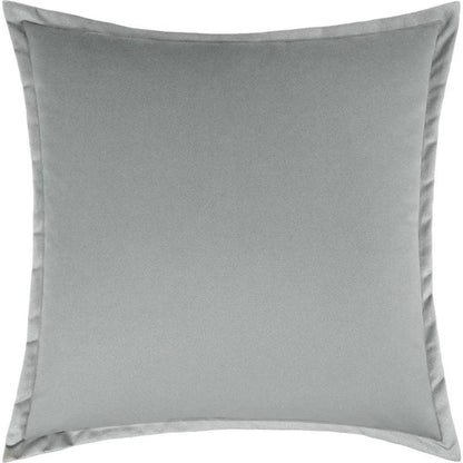 Belvedere Flange Glacier Grey Throw Pillow Insert