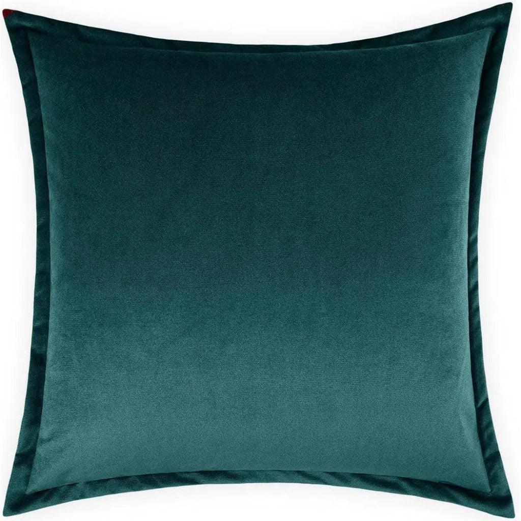 Belvedere Flange Laguna Teal Throw Pillow Insert