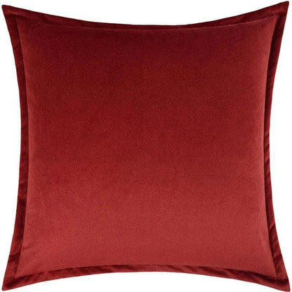 Belvedere Flange Sangria Red Throw Pillow Insert