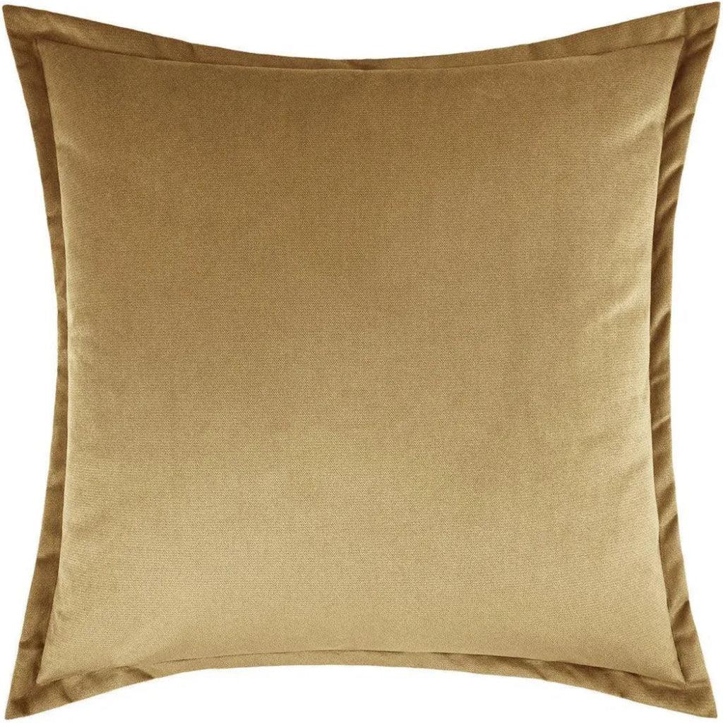 Belvedere Flange Tiger's Eye Brown Throw Pillow Insert