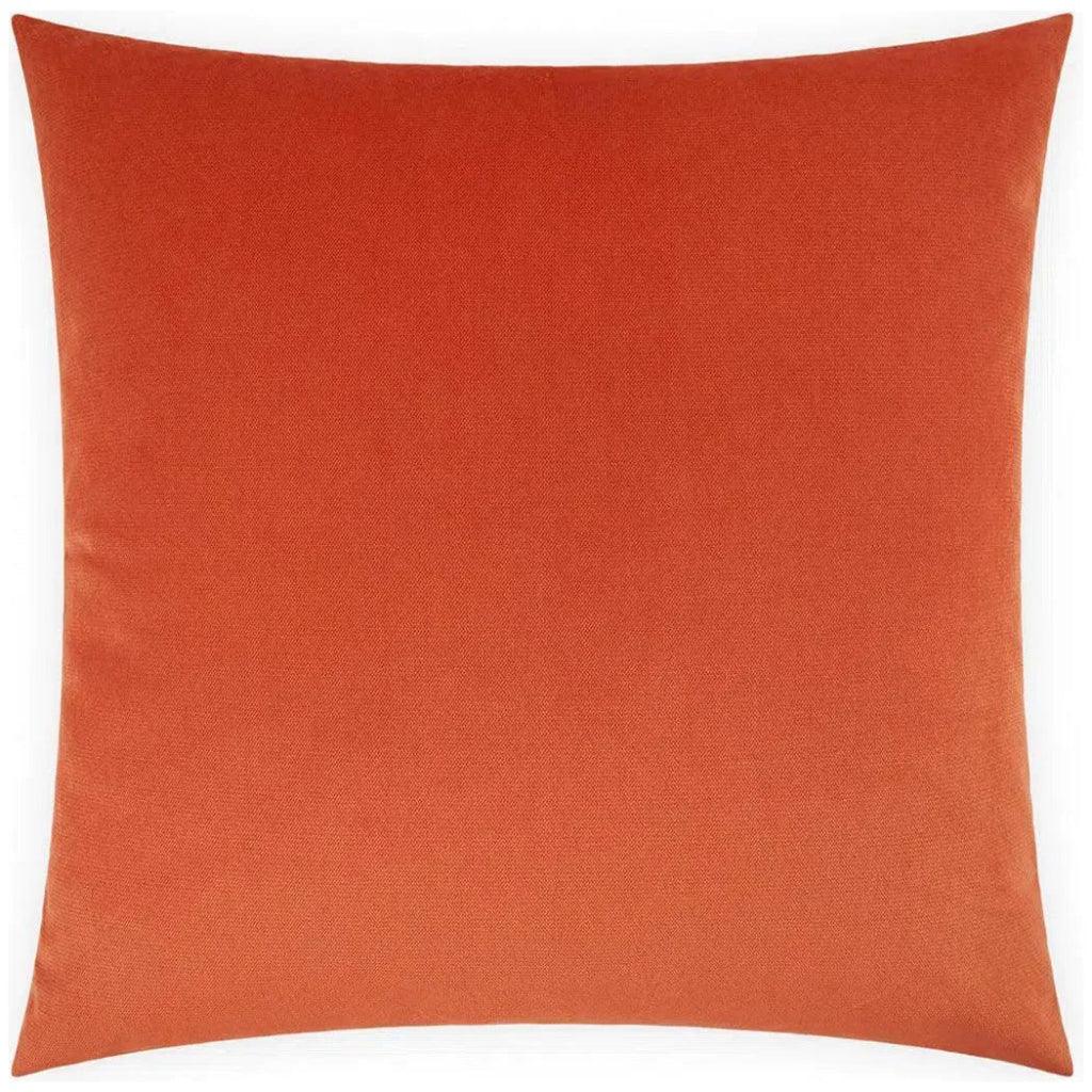 Belvedere Mango Red Throw Pillow With Insert