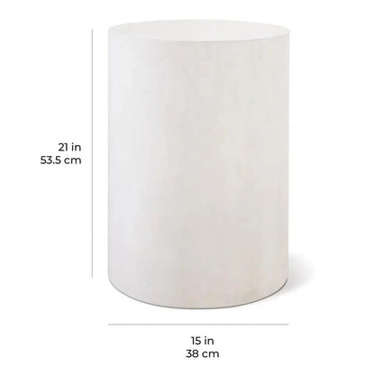 Ben Accent Table - Slate Grey Outdoor End Table