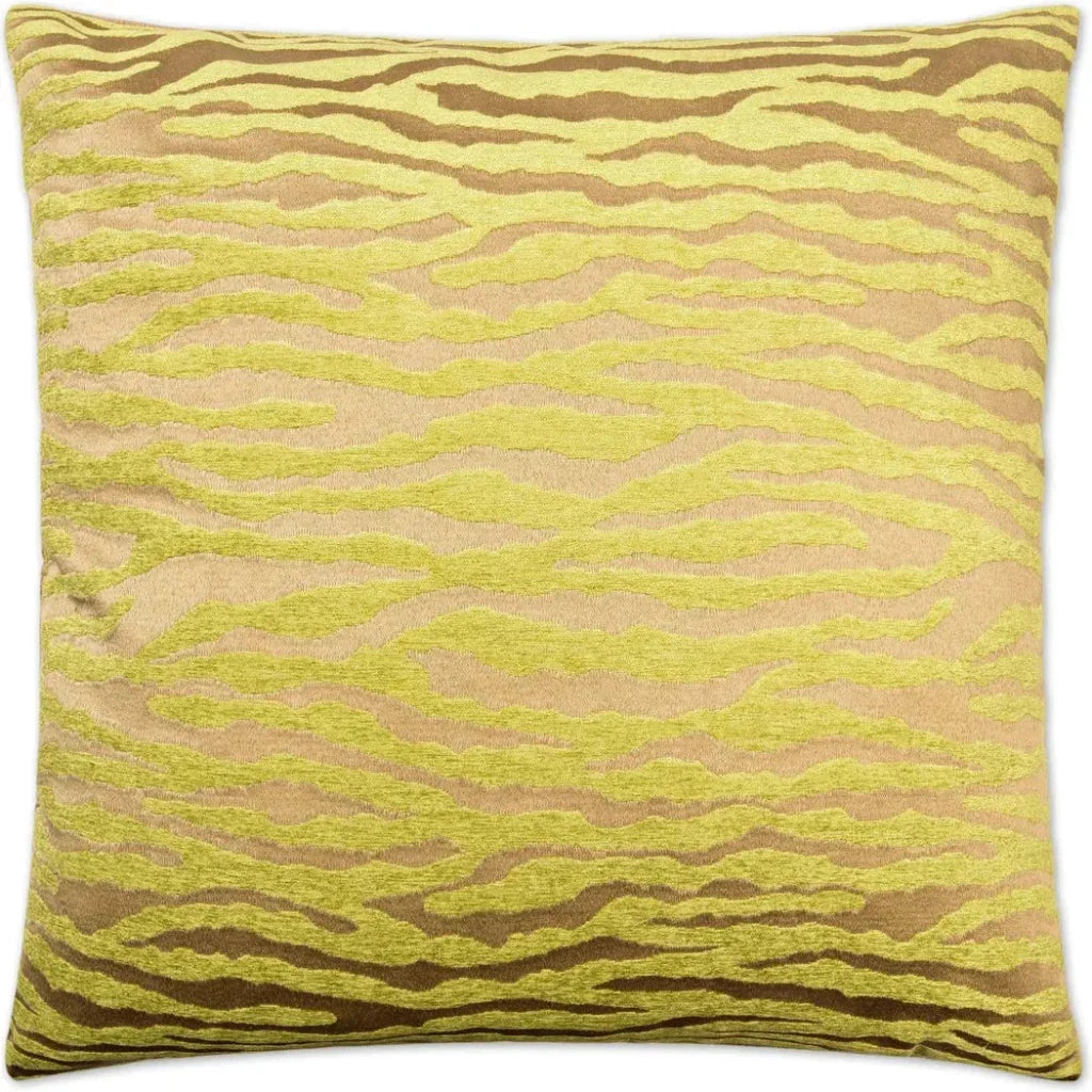 Bengalla Gold Throw Pillow With Insert
