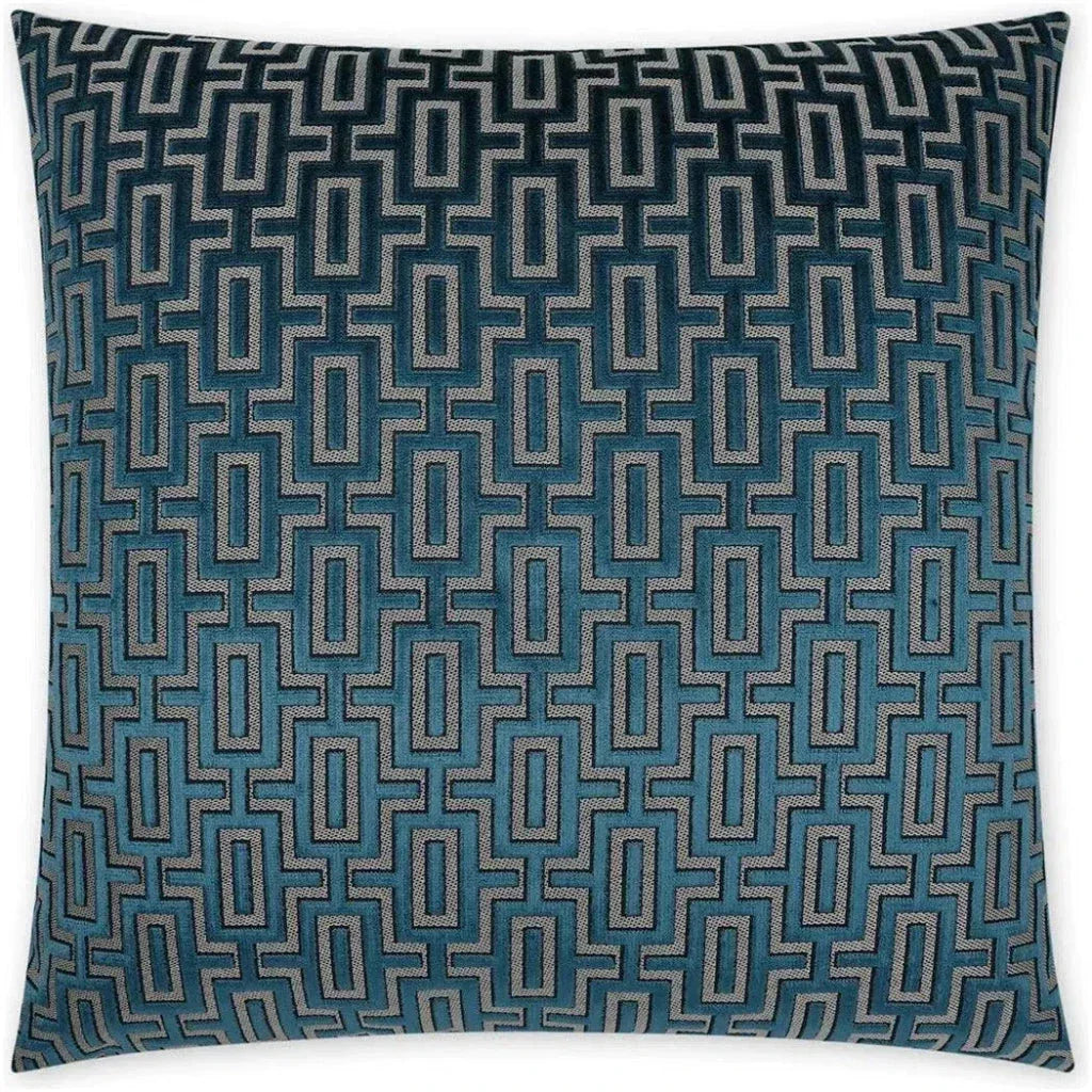 Bergman Sapphire Blue Large Throw Pillow Insert