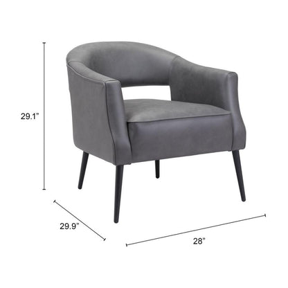 Berkeley Leather Accent Chair
