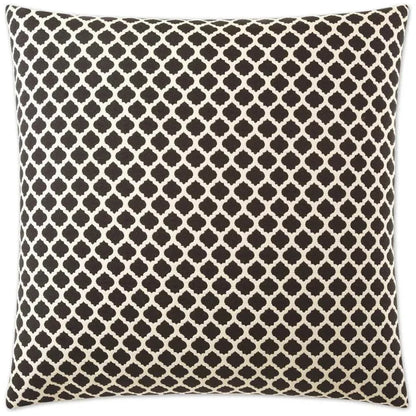 Beth Black Throw Pillow With Insert