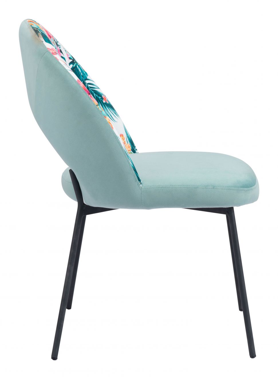 Bethpage Printed Fabric Dining Chair 2PC