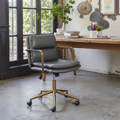 Birao Faux Leather Office Chair