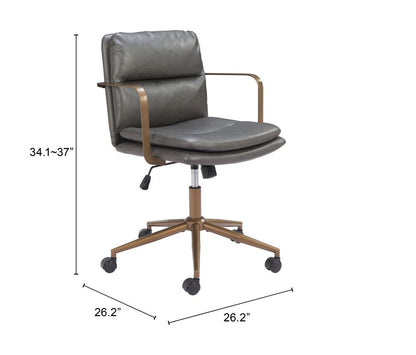 Birao Faux Leather Office Chair