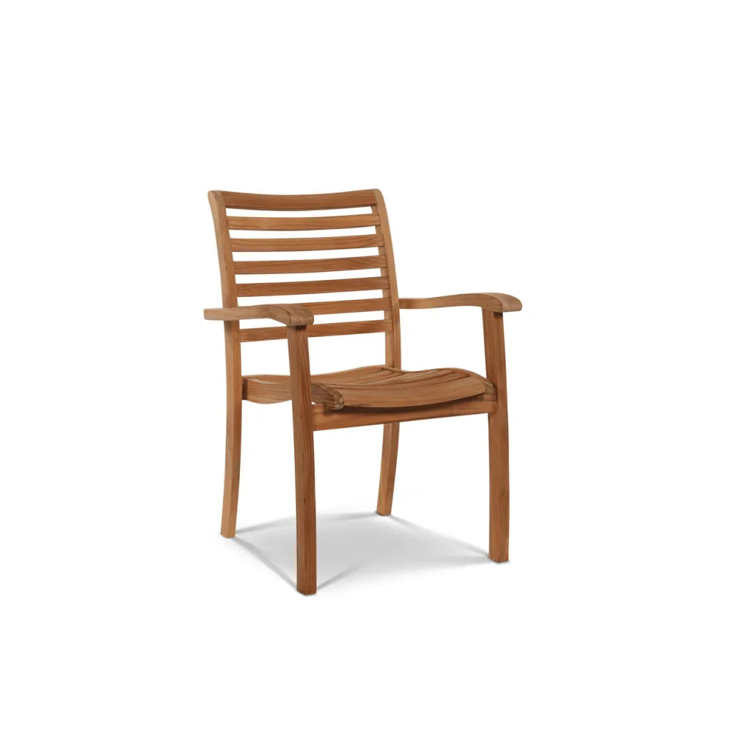 Birmingham Teak Patio Rectangular Dining Set 7PC
