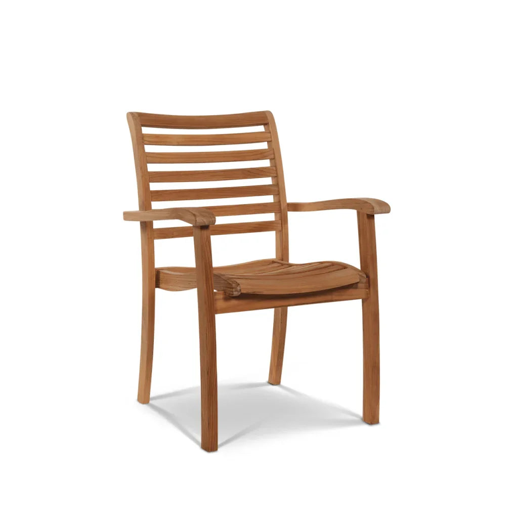 Birmingham Teak Patio Square Dining Set 5PC
