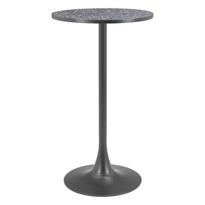 Bite Steel base Round Bar Table
