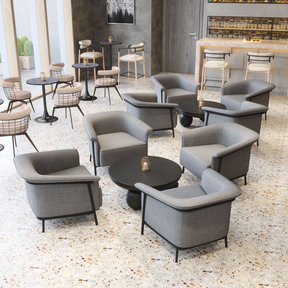 Bite Steel base Round Bistro Table