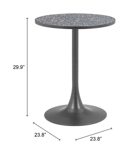 Bite Steel base Round Bistro Table