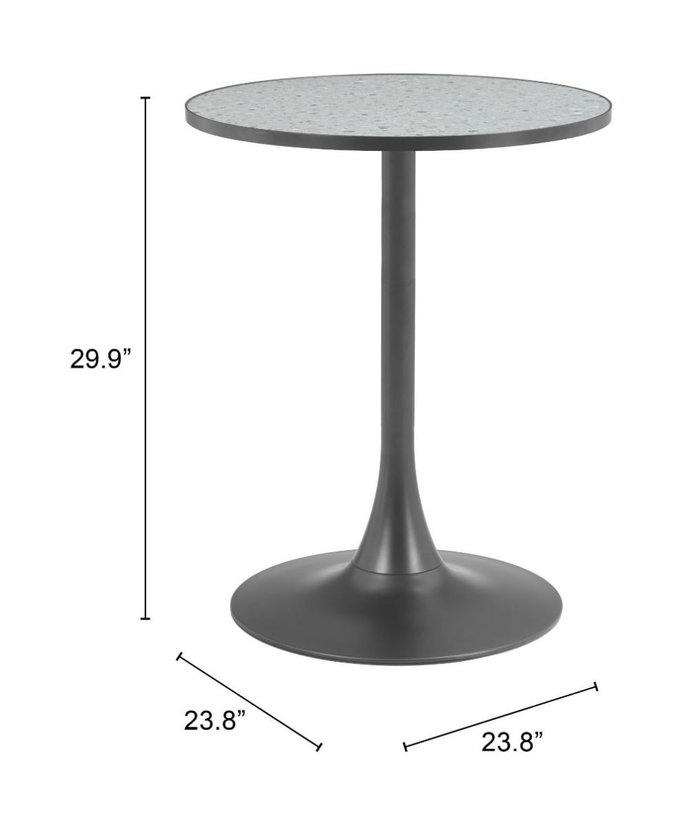 Bite Steel base Round Bistro Table