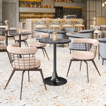 Bite Steel base Round Bistro Table