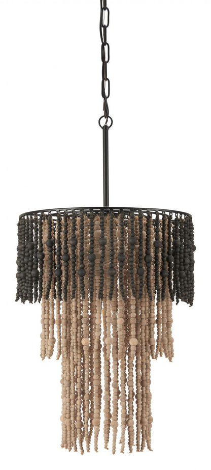 Bizu Steel Black Ceiling Lamp