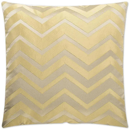 Bliss Gold Throw Pillow With Insert