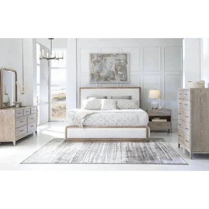Bodhi 2-Drawer Open Nightstand with USB