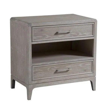 Bodhi 2-Drawer Open Nightstand with USB