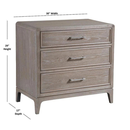 Bodhi 3-drawer Nightstand with USB