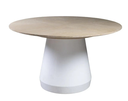 Bodhi 54-72 Round Extendable Table with MIXED Chairs 5PC Set