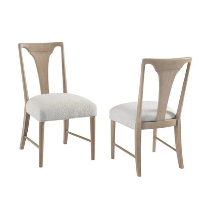 Bodhi 54-72 Round Extendable Table with MIXED Chairs 5PC Set