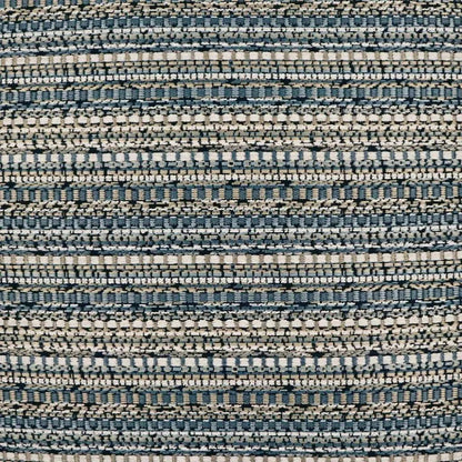 Bodhi Azure Stripes Slate Large Throw Pillow Insert
