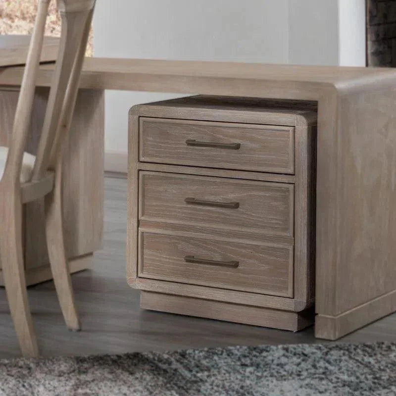 Bodhi Rotating Desk & Mobile File Cabinet 2-Piece Set