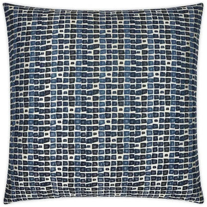 Bombay Blue Blue Navy Large Throw Pillow Insert