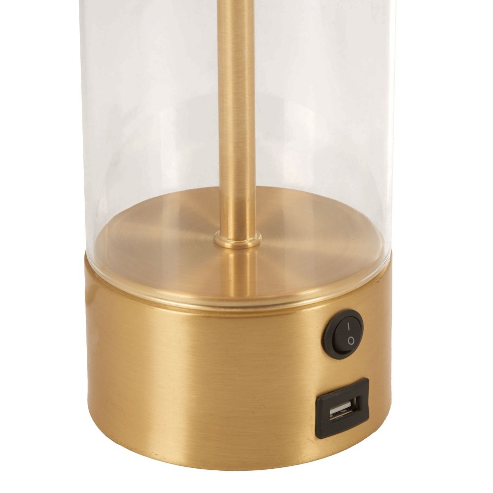Boreal Golden Table Lamp