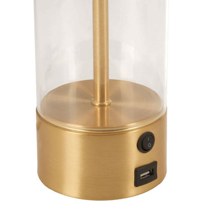 Boreal Golden Table Lamp