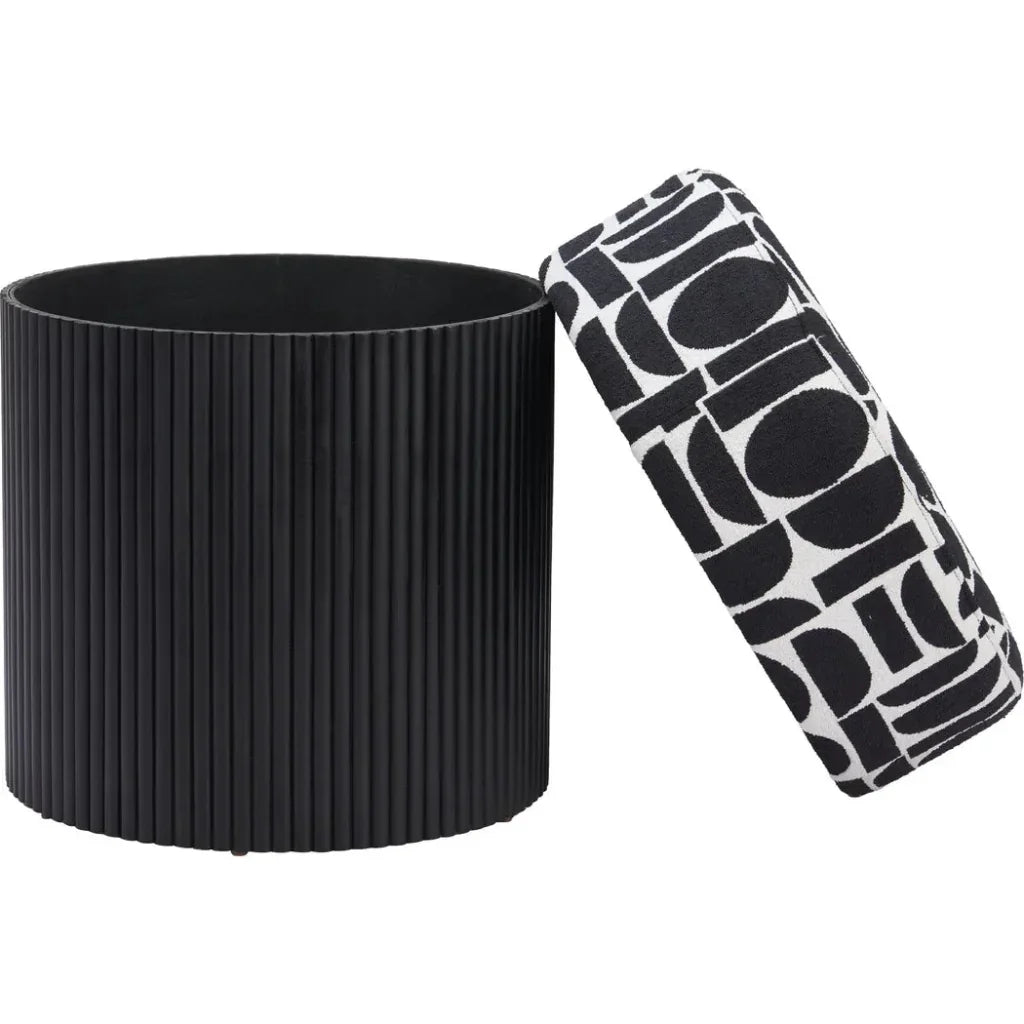 Boto Round Storage Ottoman