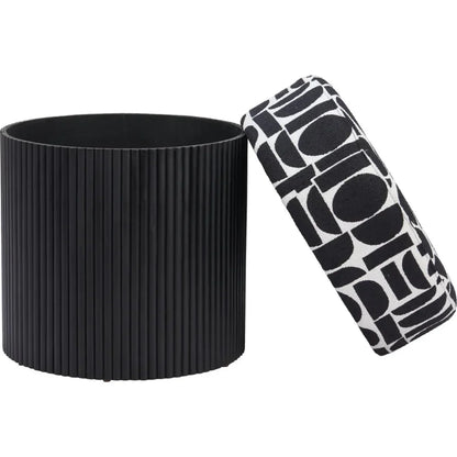 Boto Round Storage Ottoman