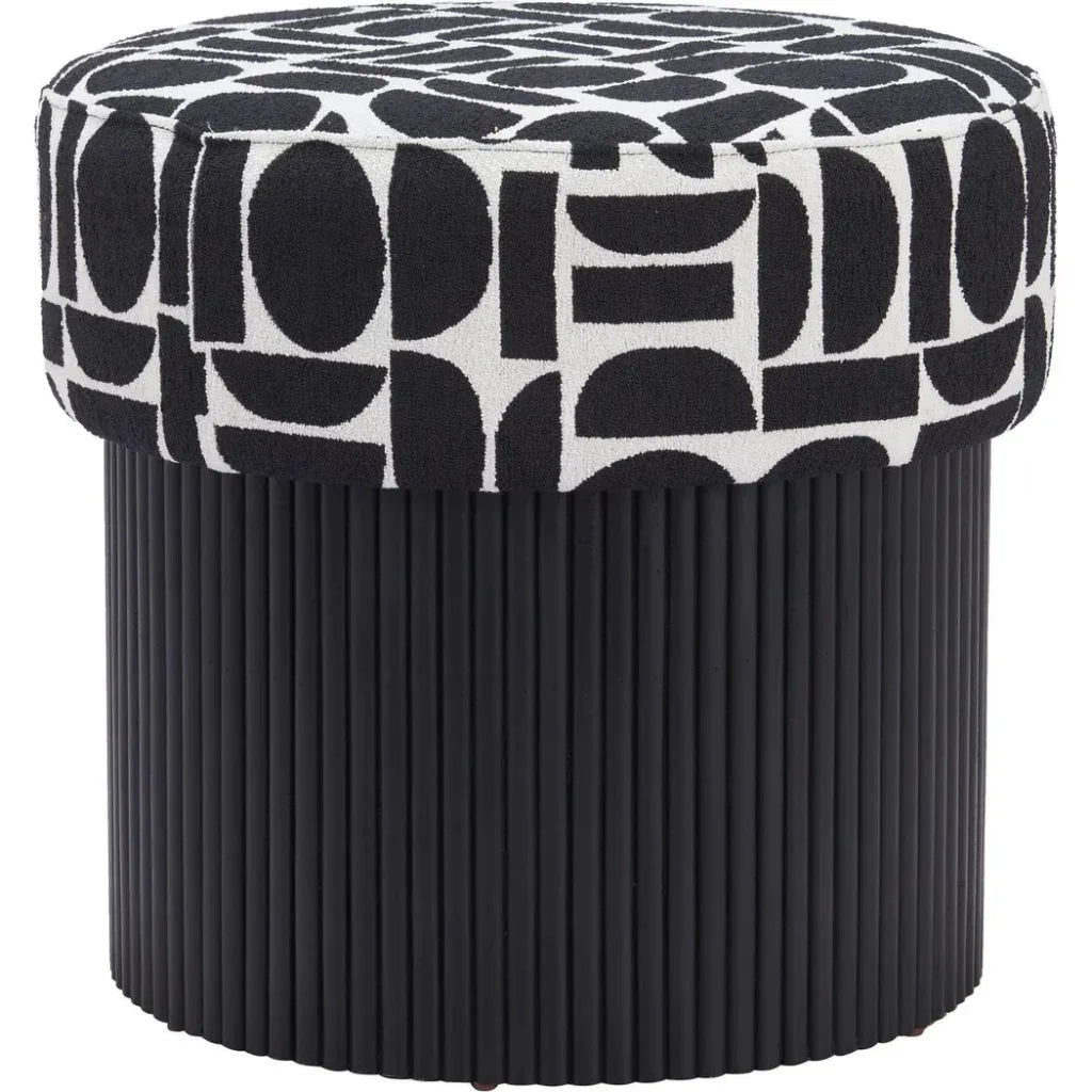 Boto Round Storage Ottoman