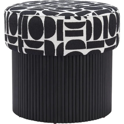 Boto Round Storage Ottoman