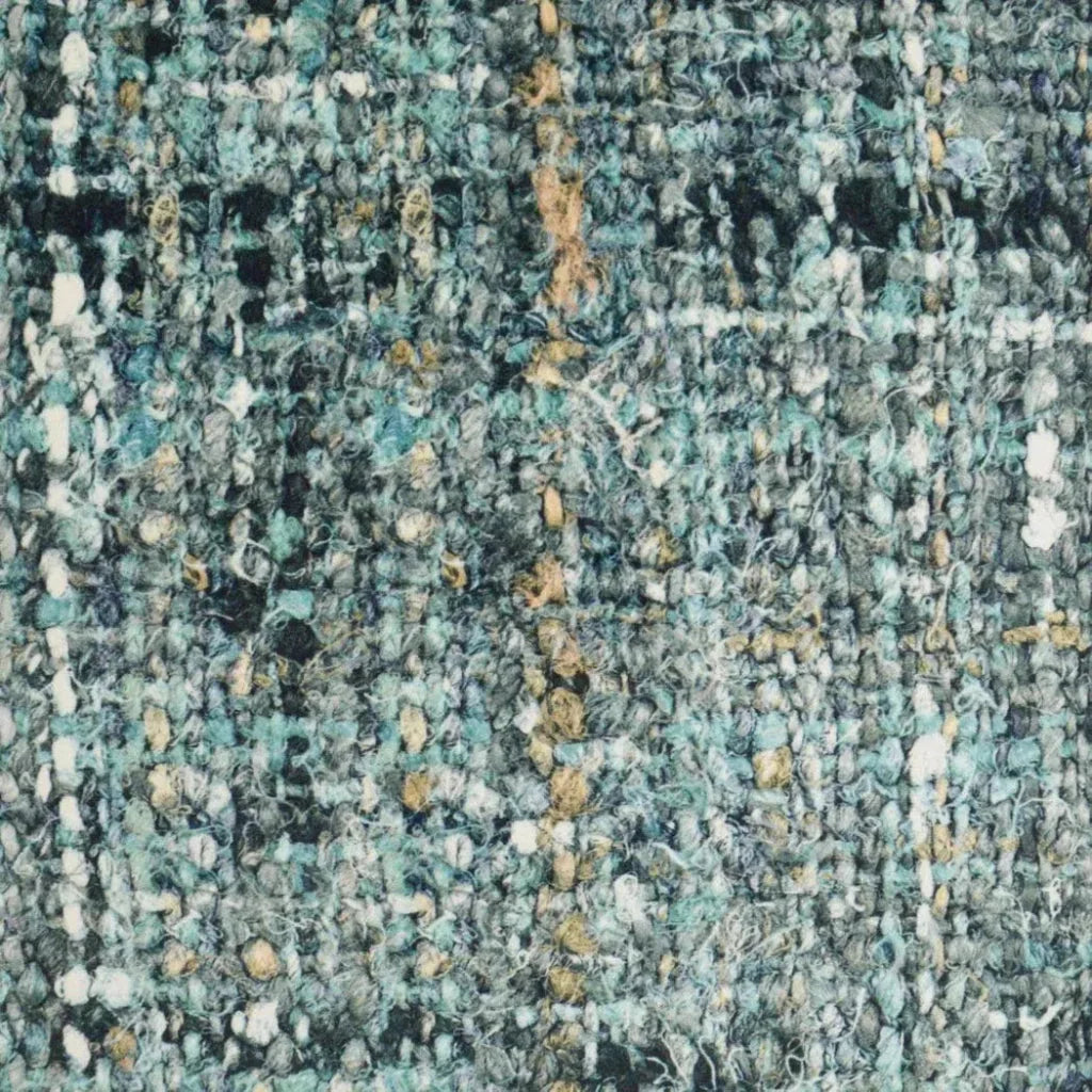 Boucle Seascape Teal Throw Pillow Insert