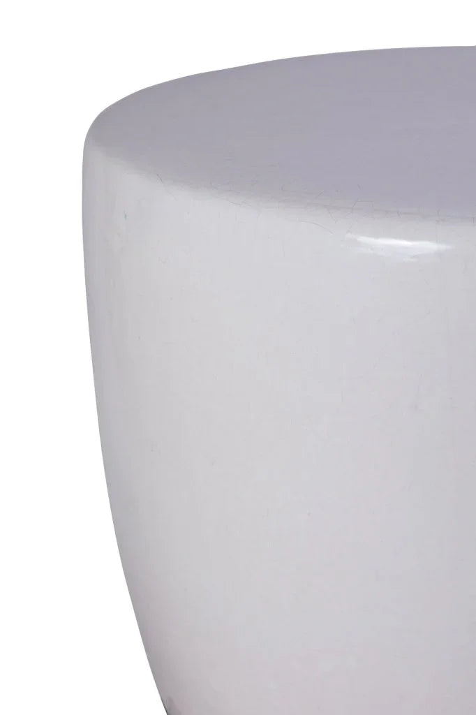 Bowness Ceramic Round Patio Accent Table