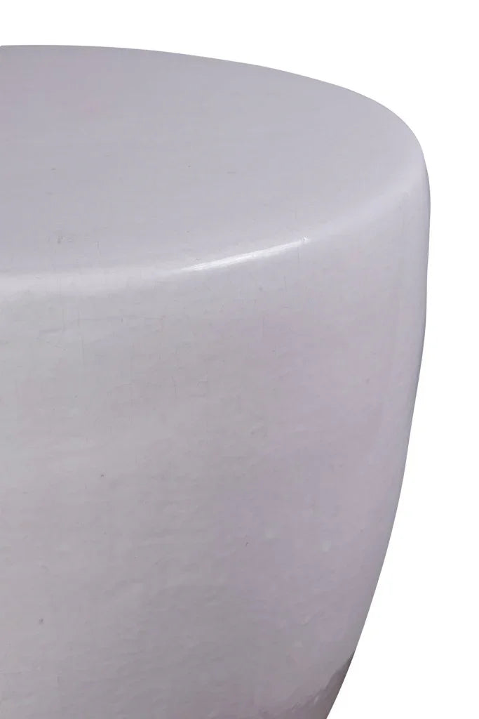 Bowness Ceramic Round Patio Accent Table