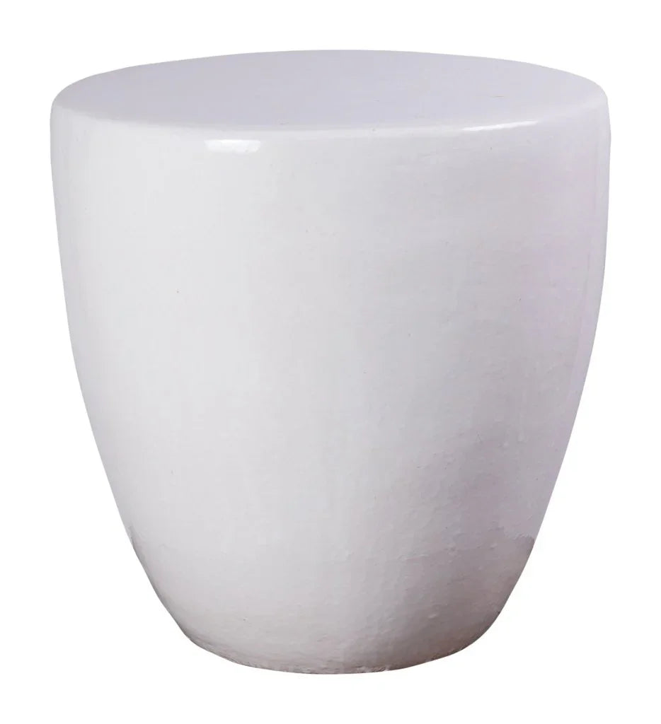 Bowness Ceramic Round Patio Accent Table