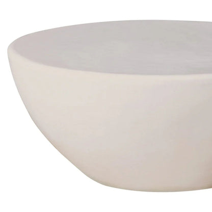 Bowness Ceramic Round Patio Coffee Table
