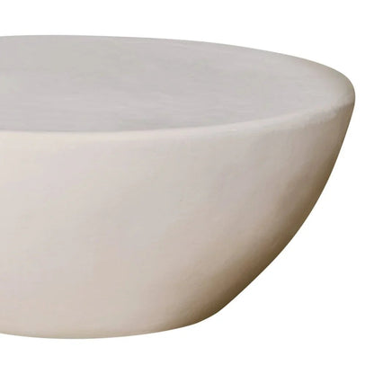 Bowness Ceramic Round Patio Coffee Table