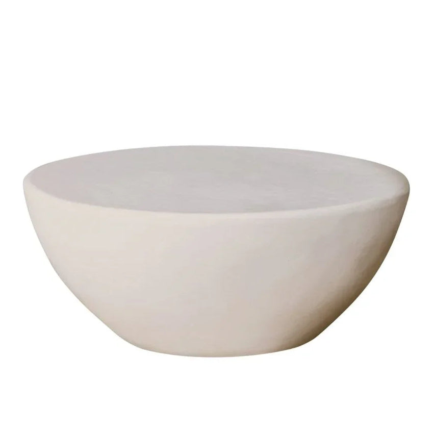 Bowness Ceramic Round Patio Coffee Table