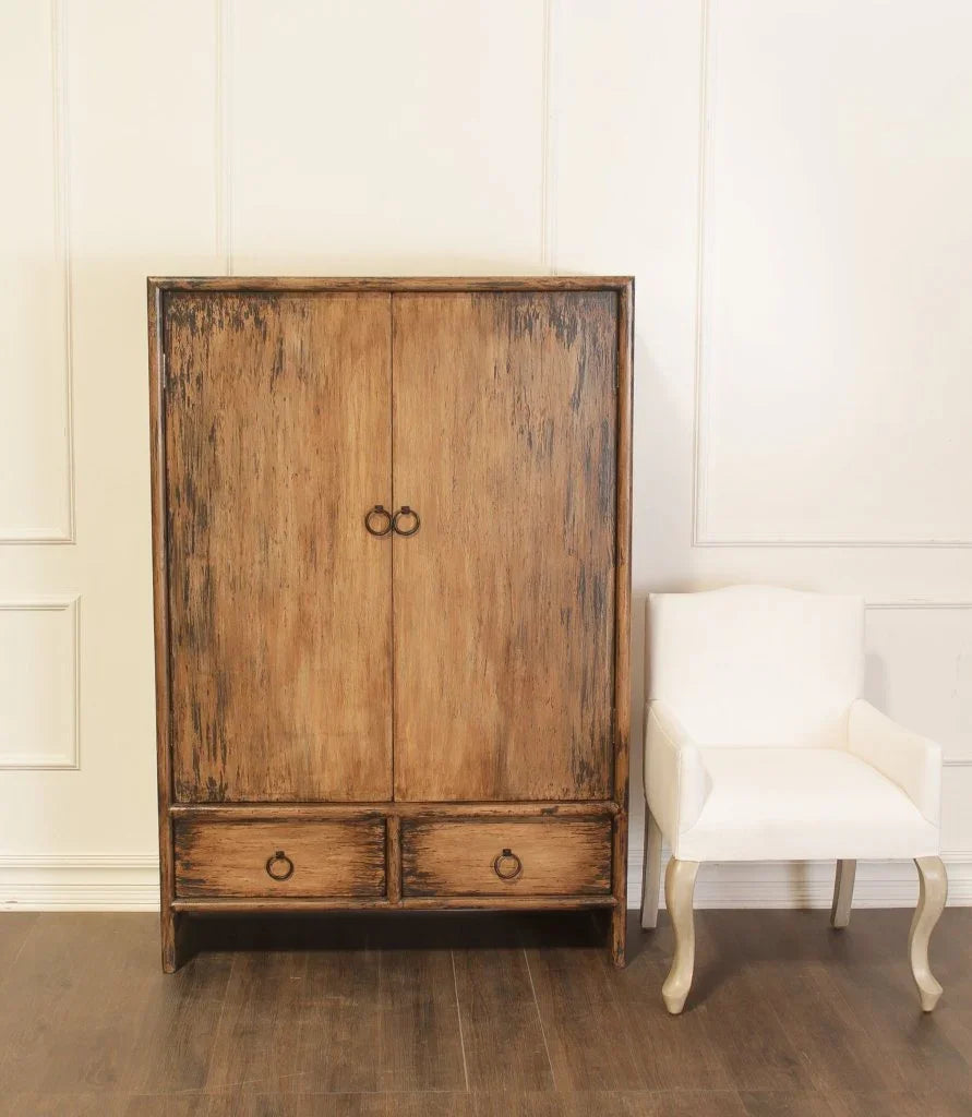Braham Wooden Brown Armoire