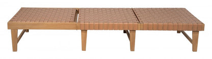 Breath Rattan Weave Outdoor Chaise Lounge