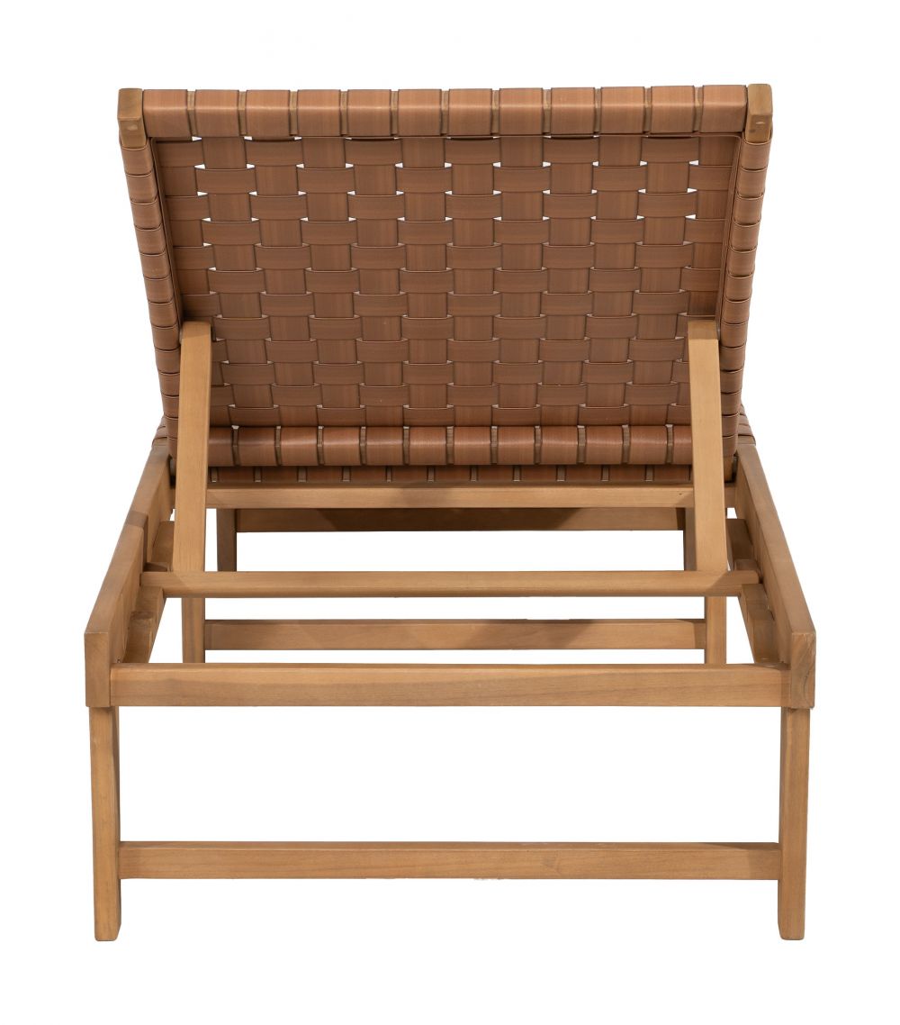 Breath Rattan Weave Outdoor Chaise Lounge