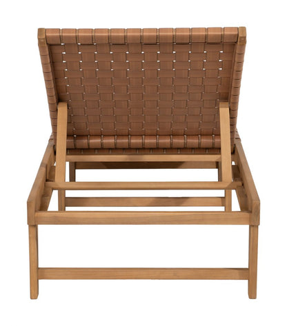 Breath Rattan Weave Outdoor Chaise Lounge