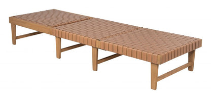 Breath Rattan Weave Outdoor Chaise Lounge
