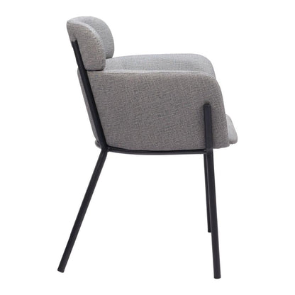 Bremor Steel Dining Arm Chair 2PC