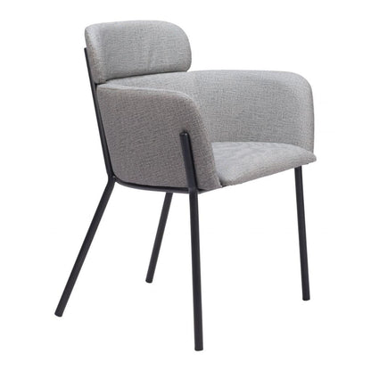 Bremor Steel Dining Arm Chair 2PC